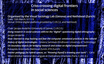 Criss-crossing digital frontiers in social sciences