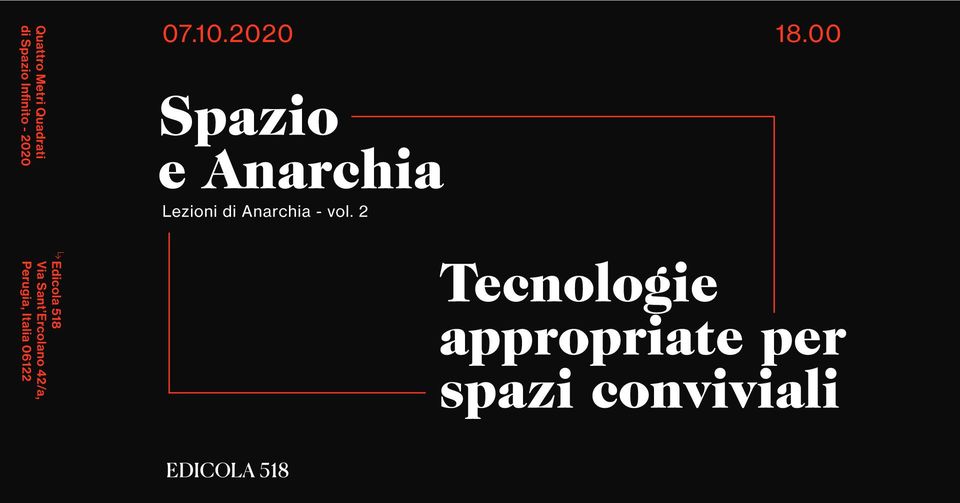 lezioni di anarchia perugia